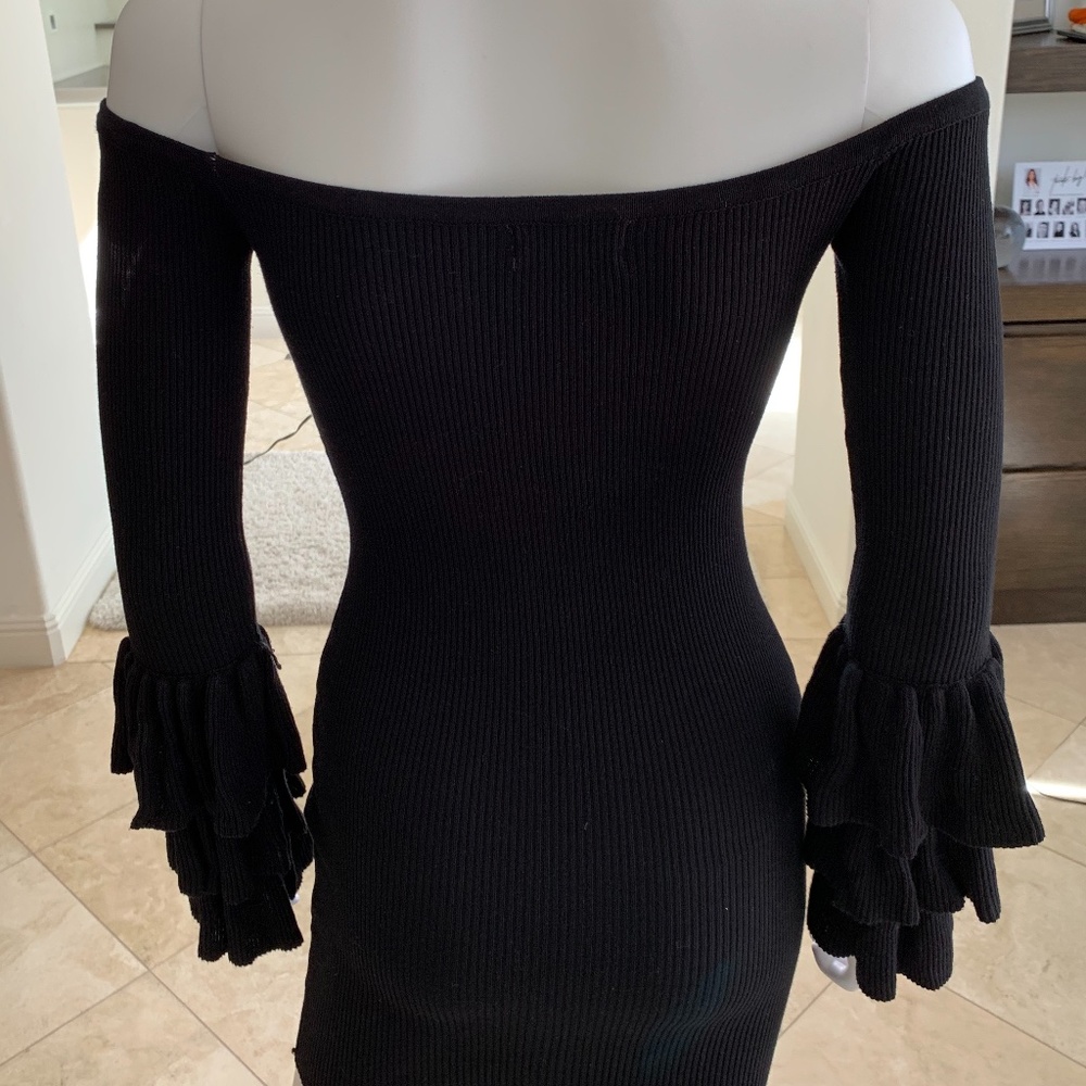 SHOULDER LESS DRESS - Picture 2 of 2